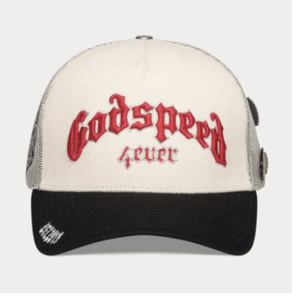 Godspeed GS forever tucker hat (white/black/red)