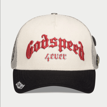 Godspeed GS Forever trucker hat (White, Black, Red)