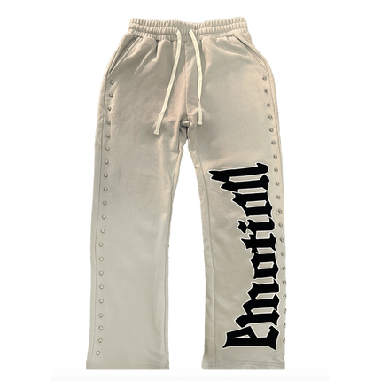Mixed Emotion Grery Crown Sweat Pants