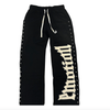 Mixed Emotion Black Crown Sweat Pants