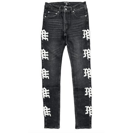 Mixed Emotion 'Monogram Denim