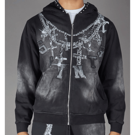 Politics Hoodie - Jarek - Black - 237