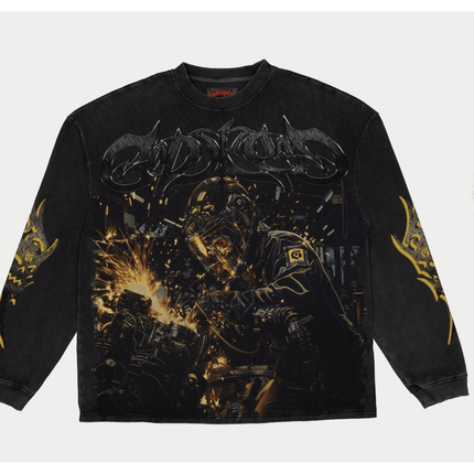 Godspeed 'Under Construction' LS(Black Wash)
