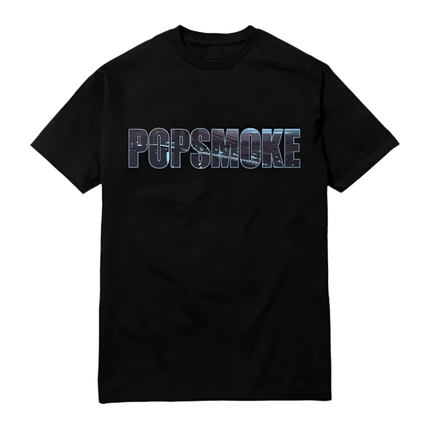 Vlone X Pop Smoke Wraith Tee 'Black'