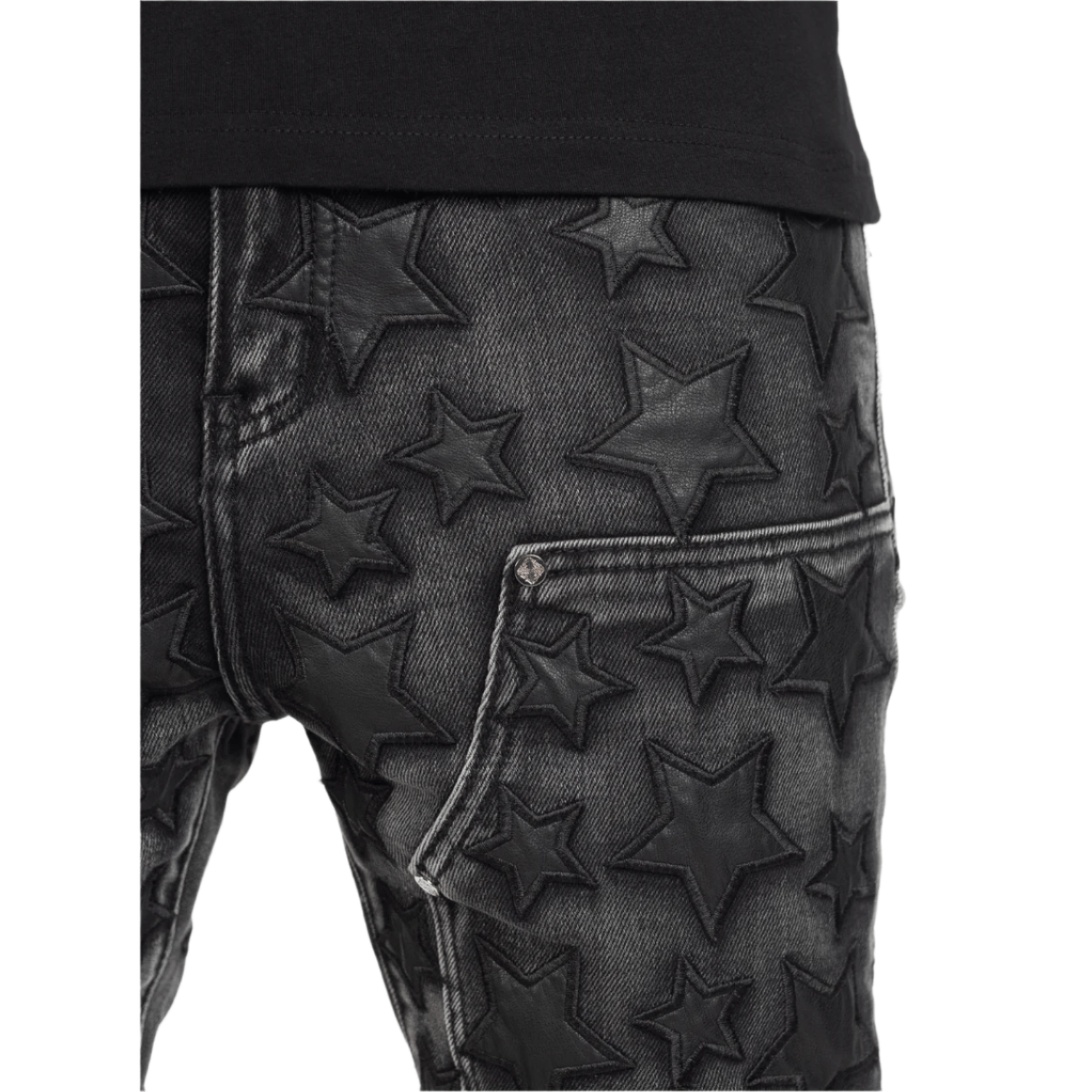Guapi 'Obsidian Black Stars' Denim – A Sneaker City Guapi 'Obsidian Black Stars' Denim – A Sneaker City