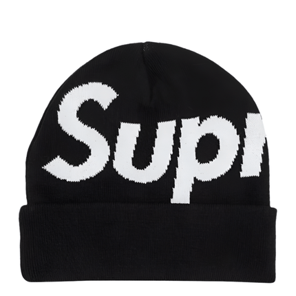 Supreme Big Logo Beanie 'Black'