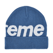 Supreme Big Logo Beanie 'Slate'