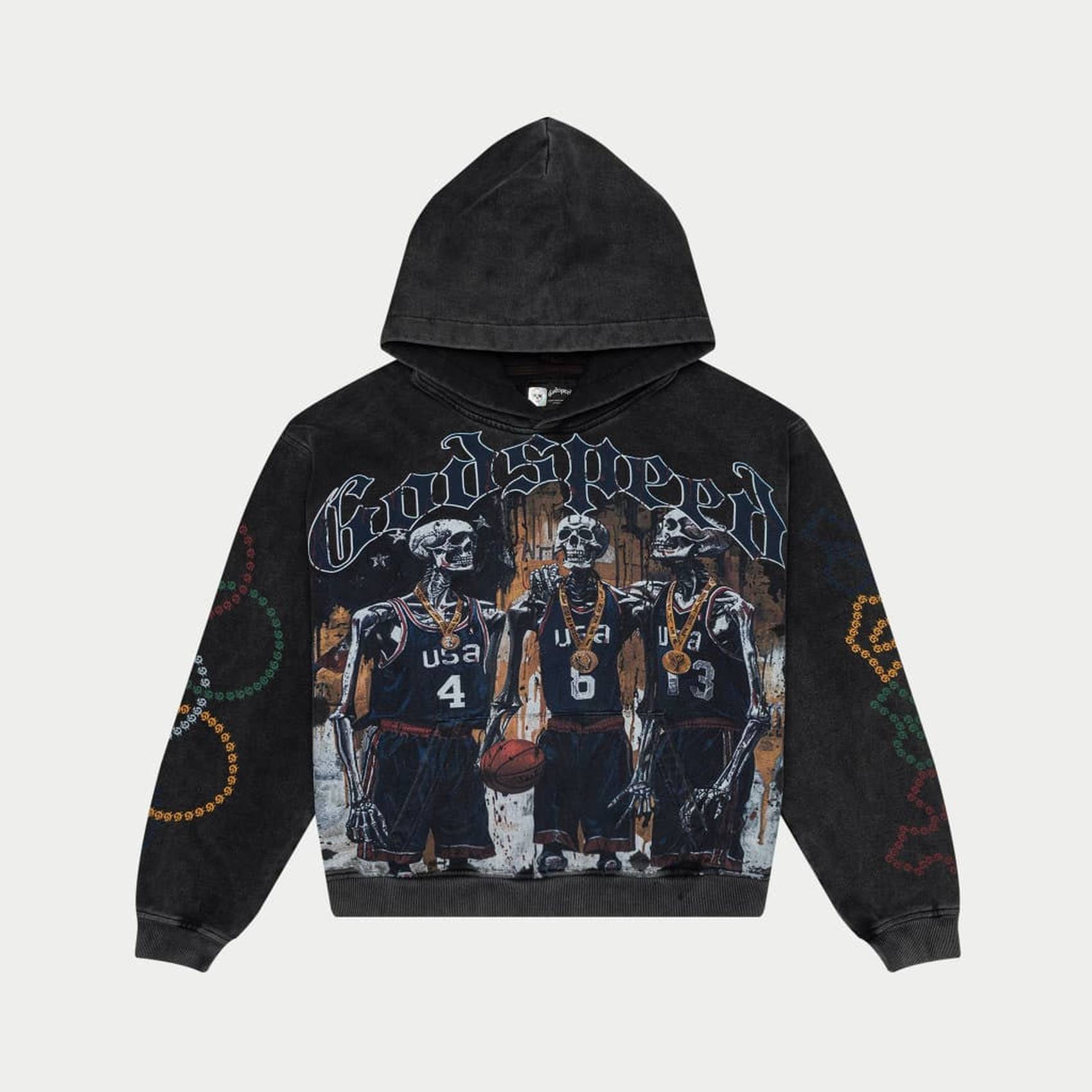 Godspeed DreamTeam '24 Hoodie 'Black Wash'