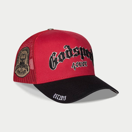 Godspeed GS Forever Trucker Hat 'Red/Black'