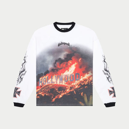 Godspeed Hollywood Inferno LS 'White/Black'