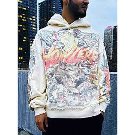 Howlers Club Magic Hour Hoodie 'Ivory'