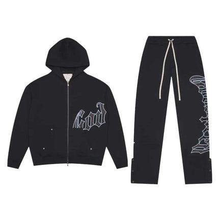 Godspeed OG Logo Sweatsuit V2 Black/Light Blue