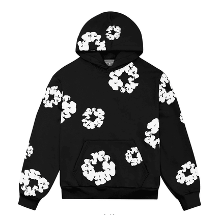 Denim Tears Cotton Wreath 'Black' Hoodie